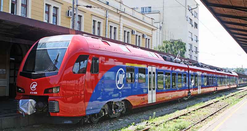 Train Railway Belgrade Novi Sad